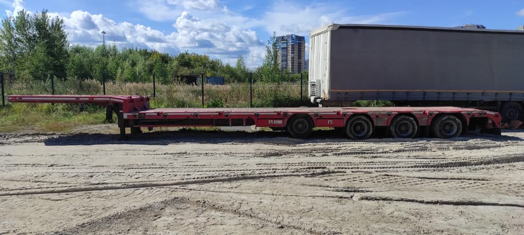 Ютерборг 9852* Полуприцеп тяжеловоз 4 оси - 3