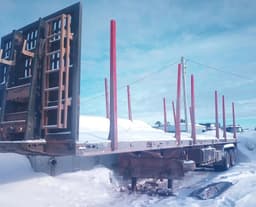 Востокспецтрак 9880* Полуприцеп сортиментовоз - 1