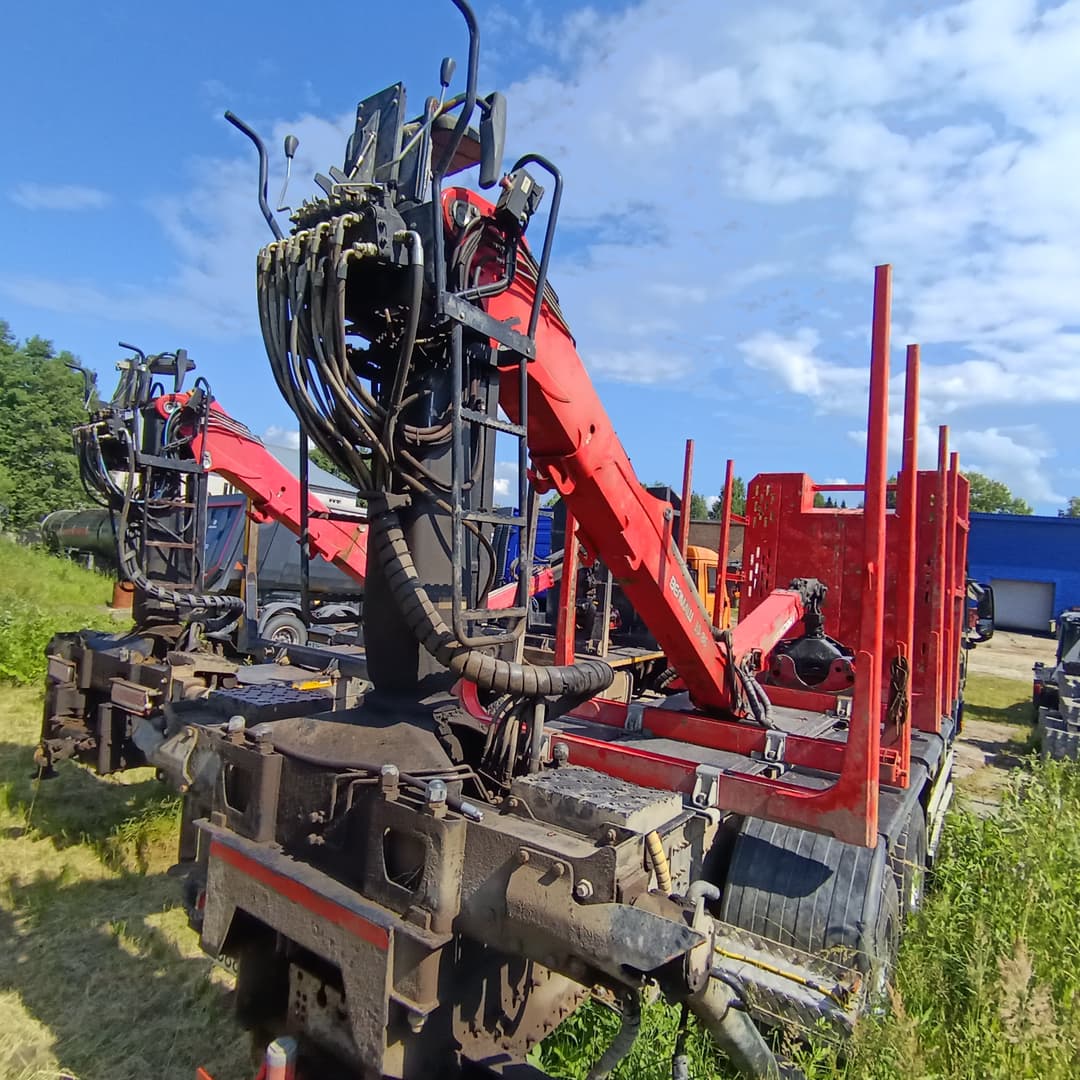 Дизель-С 3258* на шасси Shacman SX3258* 6x4 Сортиментовоз с КМУ - 3