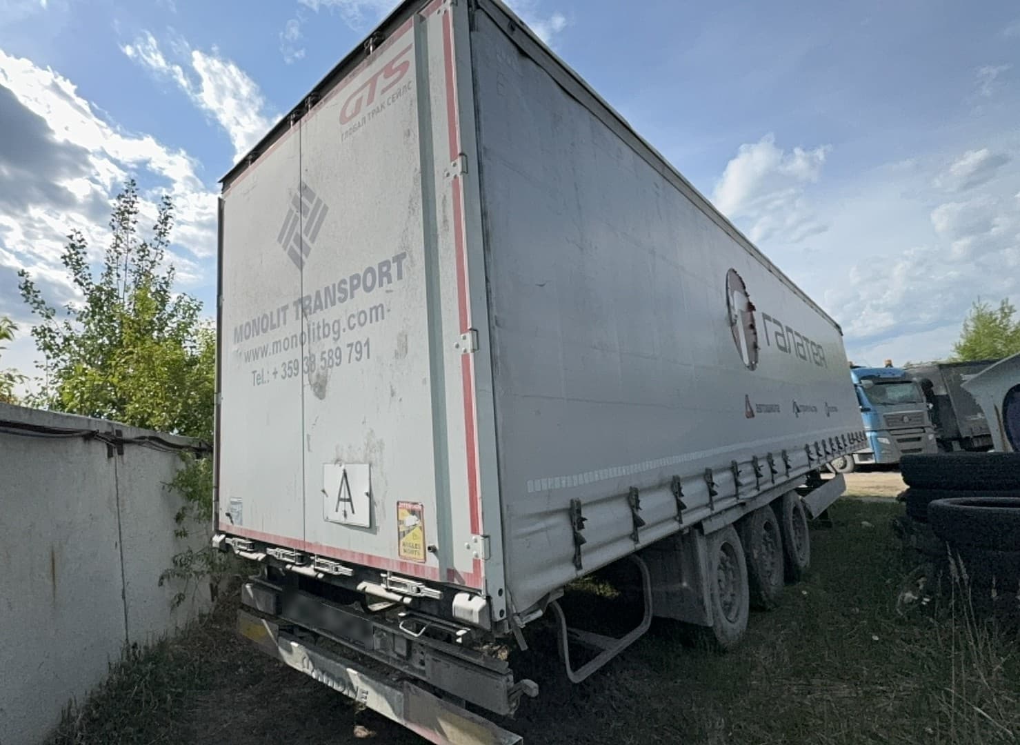 Krone SD Полуприцеп шторный - 3