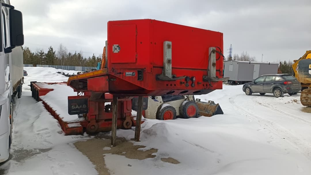 Пкф Сааб 9891* Полуприцеп тяжеловоз 4 оси - 2