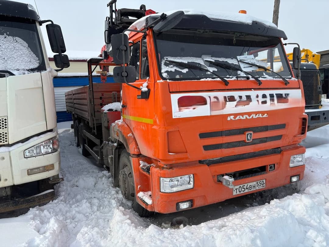 Рр Групп 4303А4-10 на шасси КамАЗ 65115 6x4 Бортовой с КМУ - 2