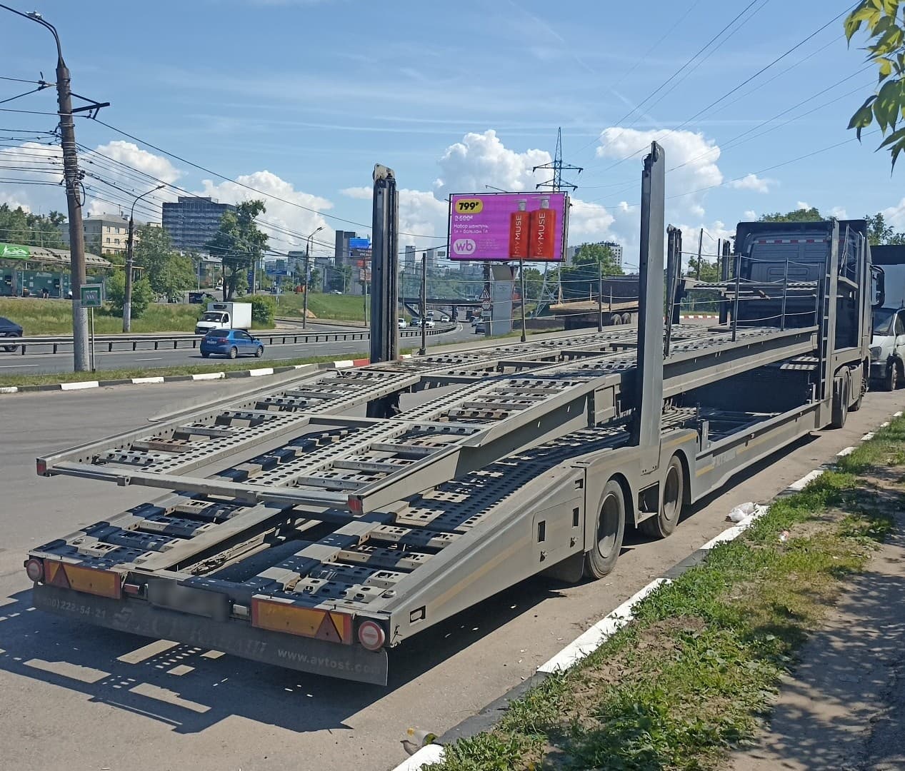 Автоспецтехника-Канаш 9492* Полуприцеп автовоз - 3