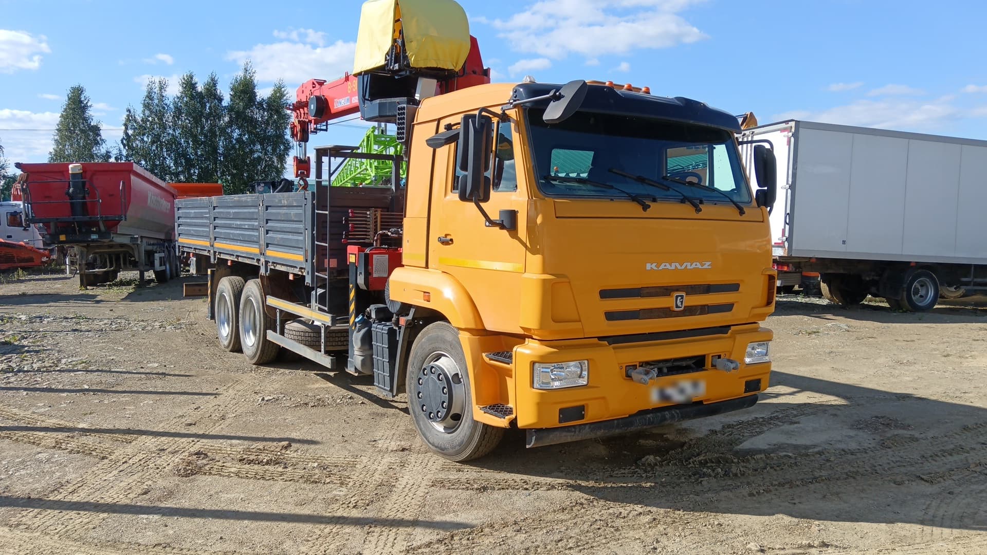 Рр Групп 4305* на шасси КАМАЗ 65116 6x4 Бортовой с КМУ - 2