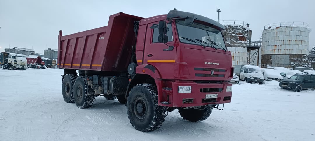 Камаз 65222 6x6 Самосвал - 2