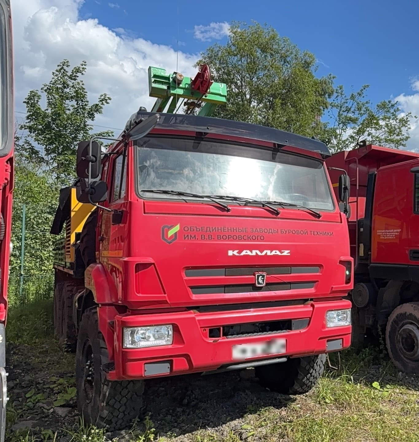 Камаз 43118 6x6 Буровая установка УРБ-2Д3 - 2