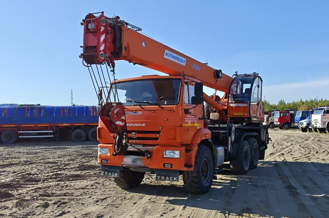 Клинцовский Автокрановый Завод (Каз) КС-55713* на шасси КАМАЗ 43118 6x6 Автокран - 1