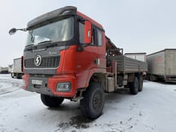Карвинг 3370* на шасси Shacman SX3258 6x6 Бортовой с КМУ - 1