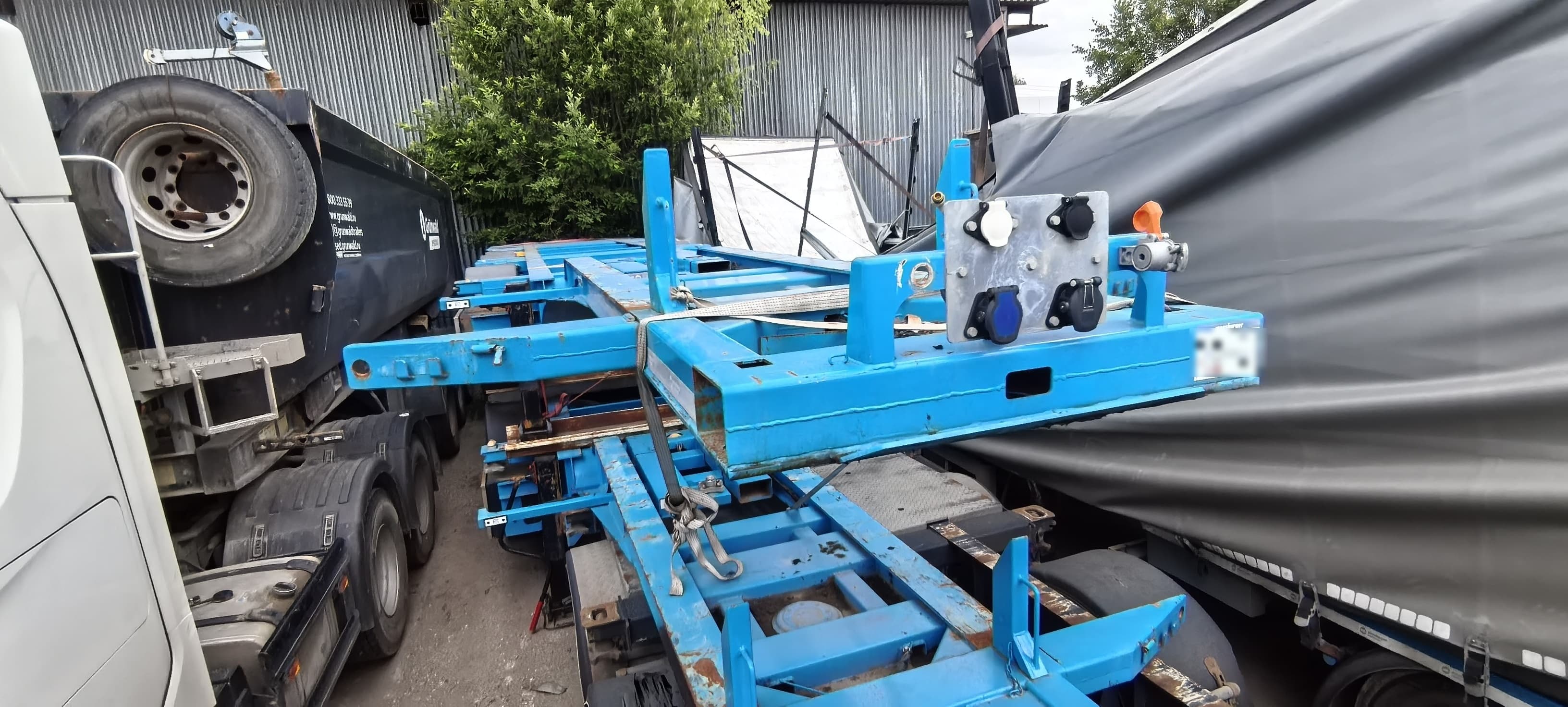 Meusburger/Новтрак SW-4 Полуприцеп контейнеровоз 4 оси - 2