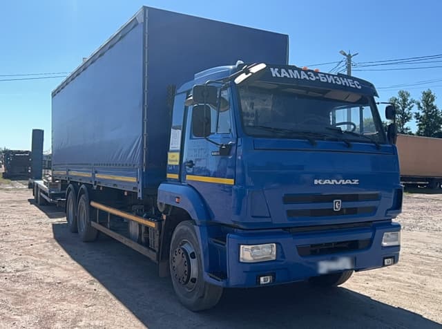 Завод Асавто 3382* на шасси КамАЗ 65117 6x4 Бортовой (Евроборт) - 2