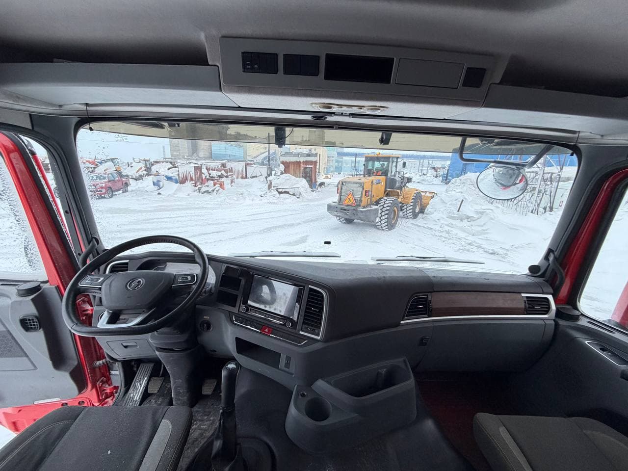 Тктд 5347* на шасси Shacman SX4258 6x6 Седельный тягач с КМУ - 5