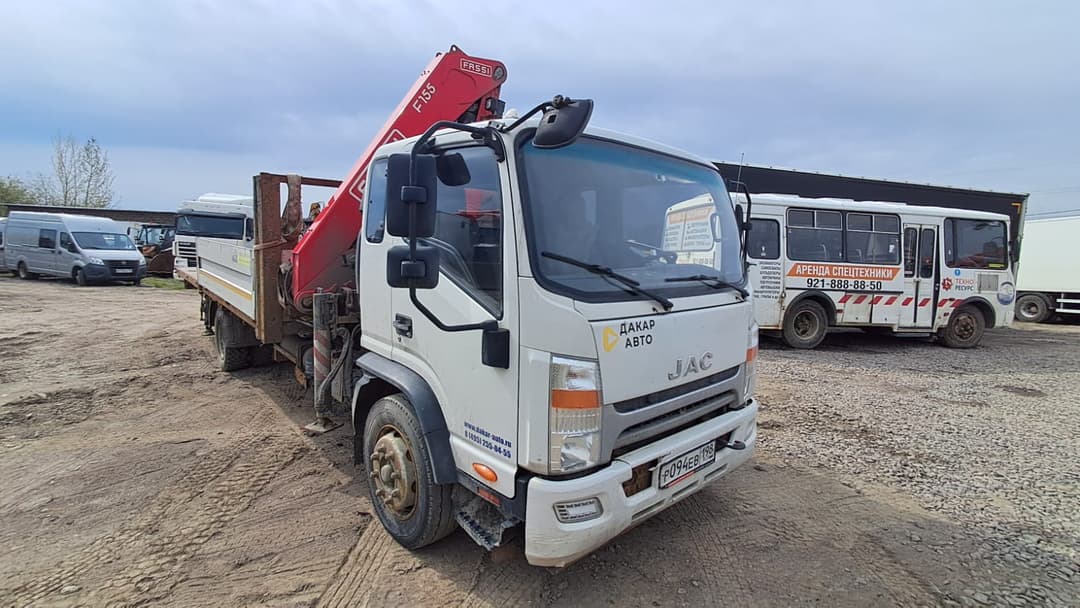 Jac N120 4x2 Бортовой с КМУ - 2