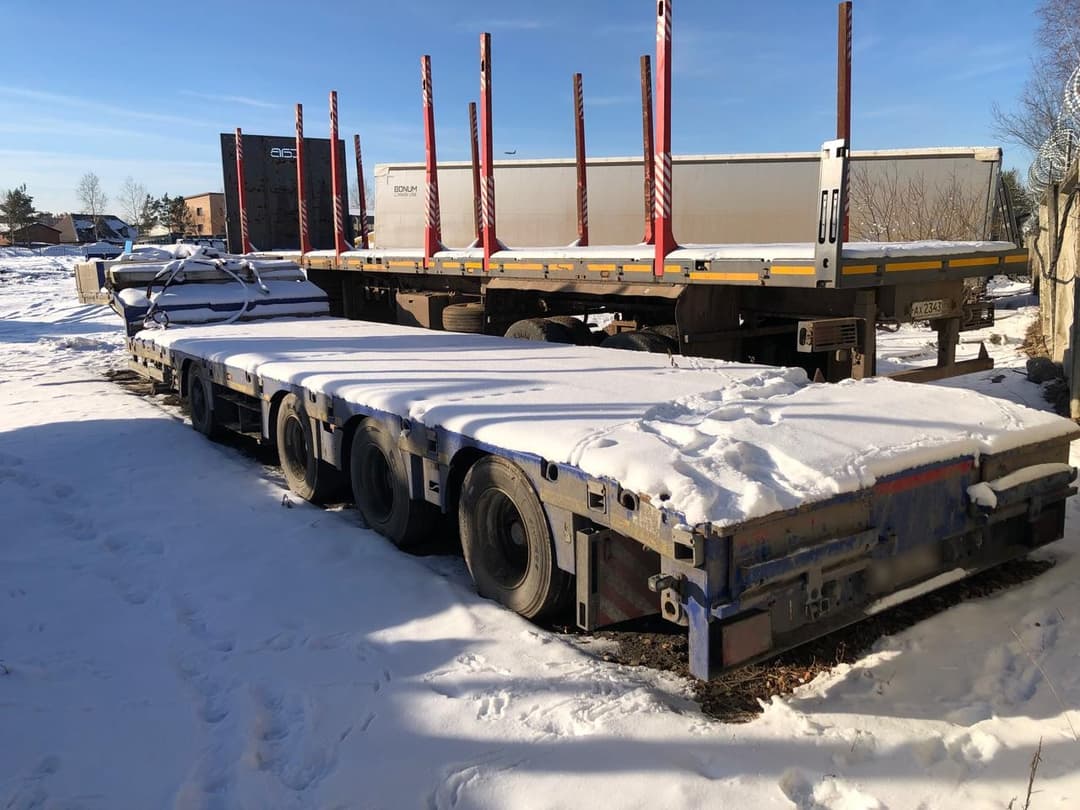 Тверьстроймаш 9939* Полуприцеп тяжеловоз 4 оси - 3