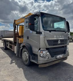Howo T5G 4x2 Бортовой с КМУ - 2