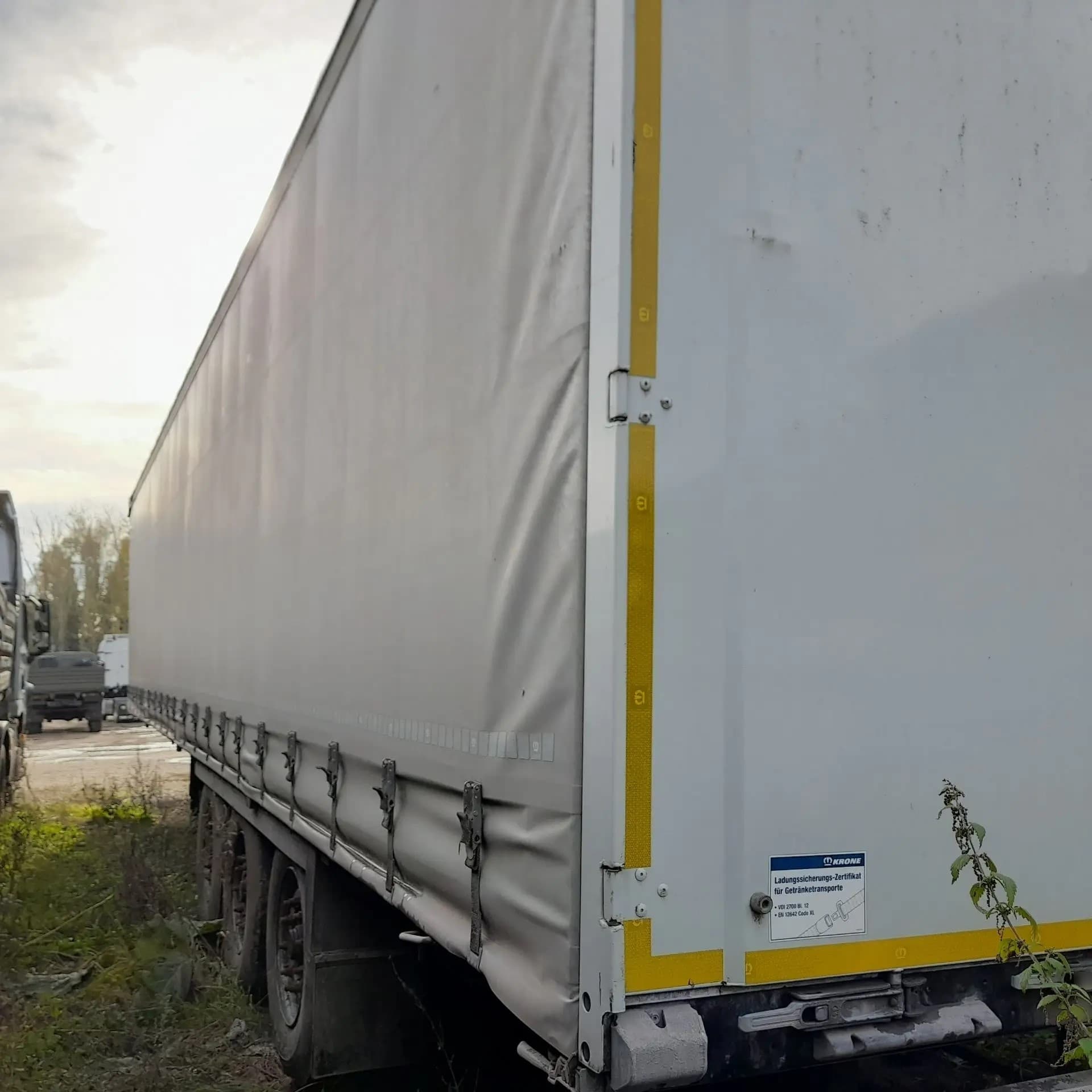 Krone SD Полуприцеп шторный - 3