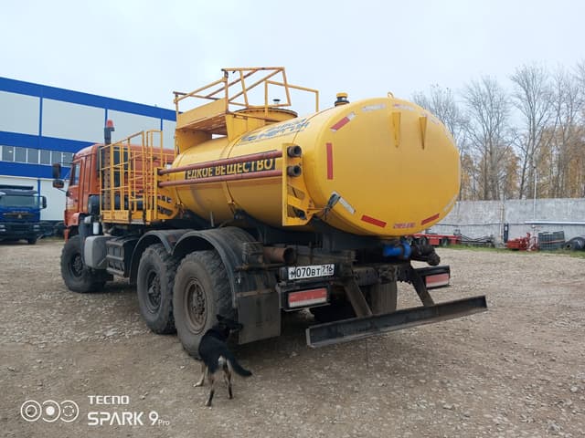 Завод Паровых Установок Юнистим 7088* на шасси КамАЗ 43118 6x6 Установка насосная для кислотной обработки скважин - 4