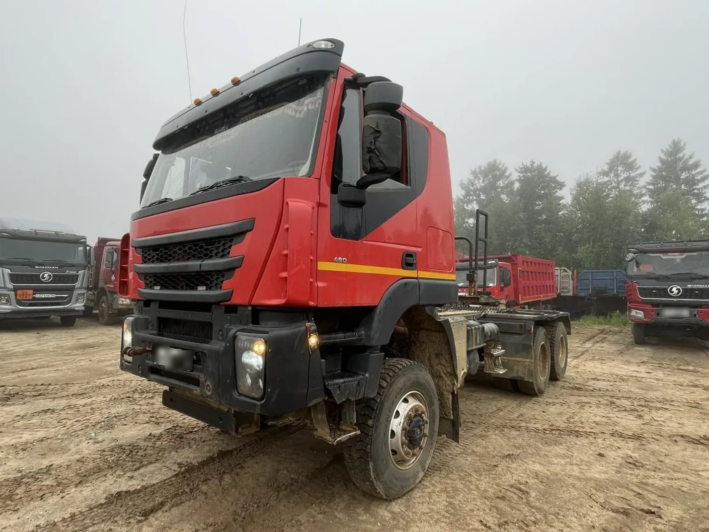 Амт N.v. 6329* 6X6 Седельный тягач с КМУ - 1