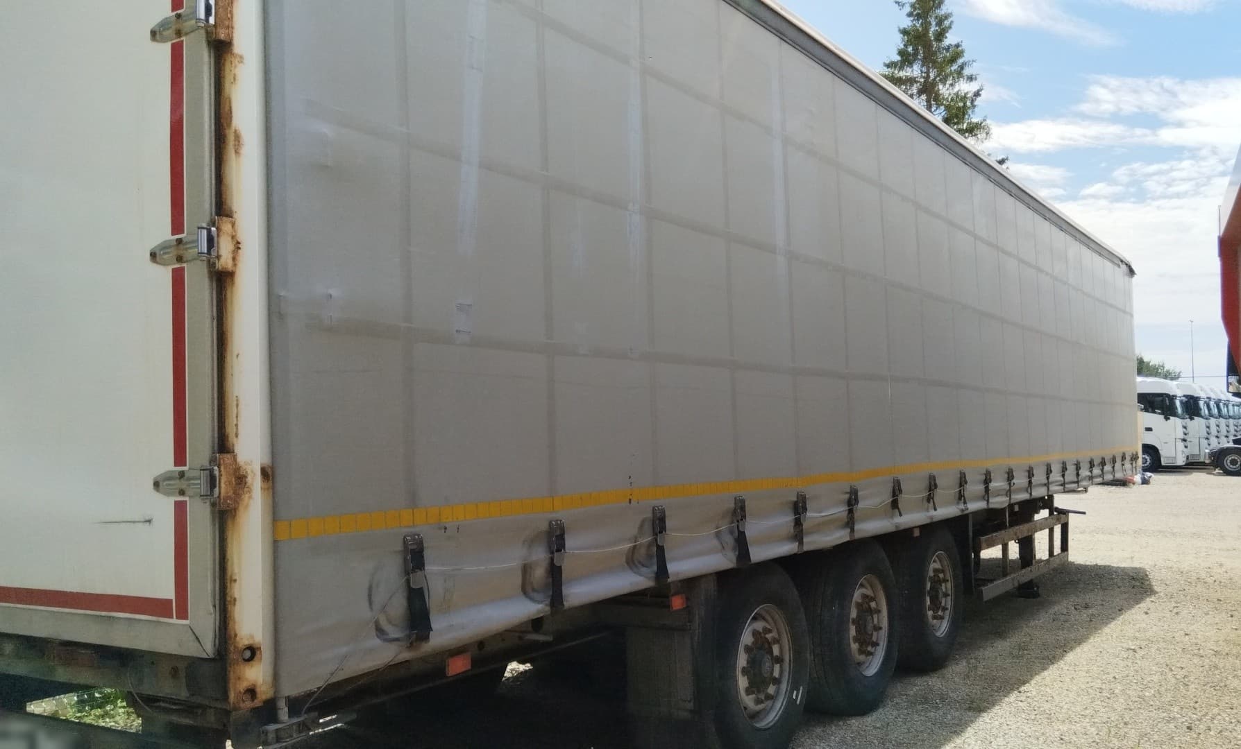Туймазинский Завод Автобетоновозов 5885* Полуприцеп шторный - 3