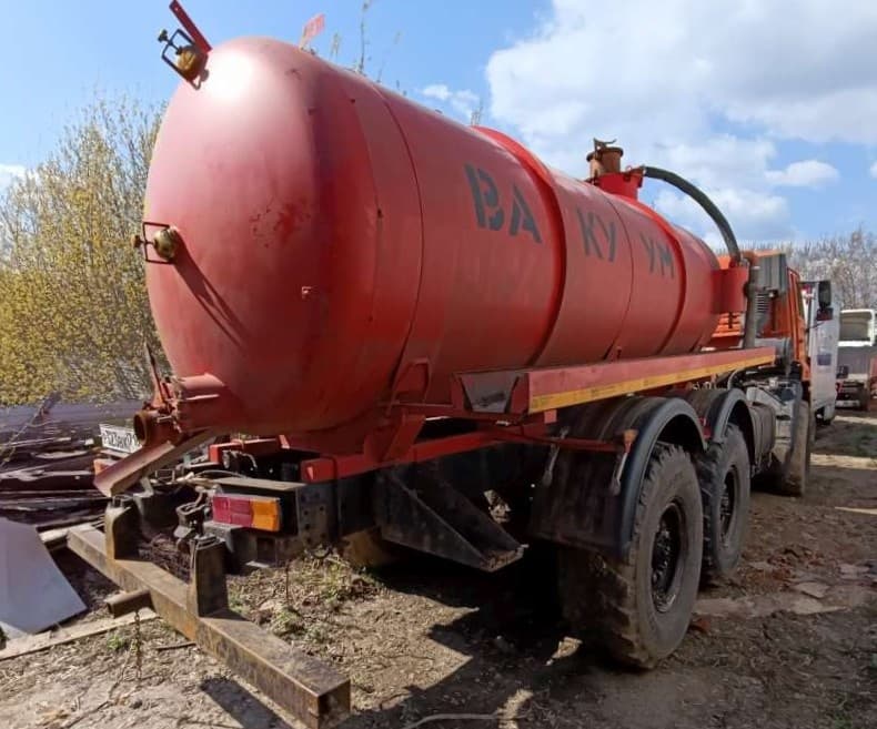 Тк Трансмастер 4672* на шасси КамАЗ 43118 6x6 Цистерна коммунальная - 3