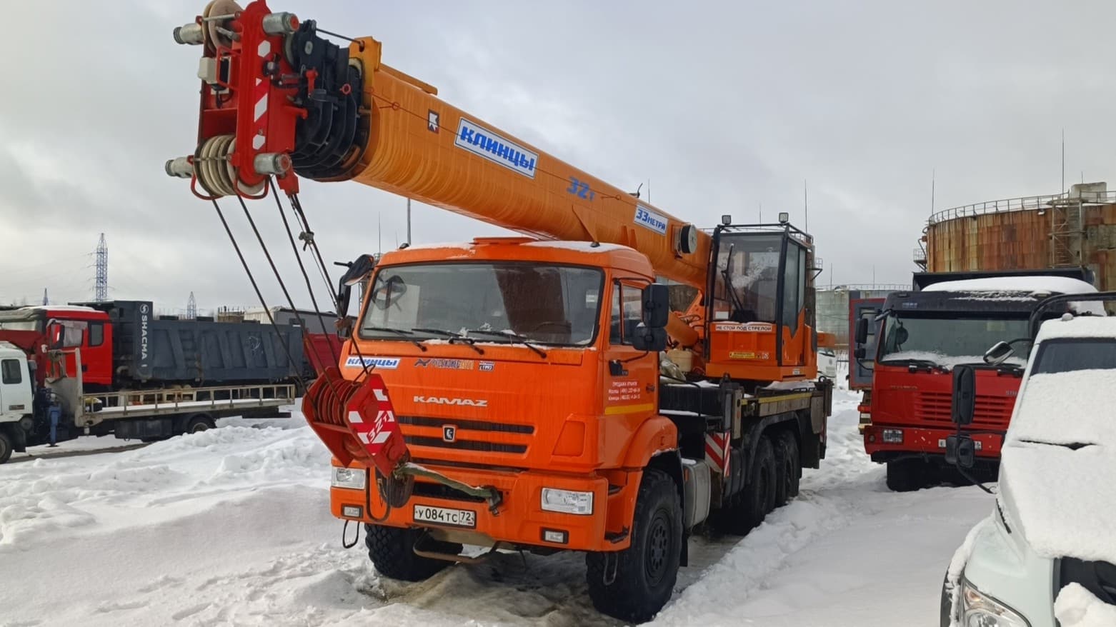 Камаз КС-55729-5К-3 «Клинцы» на шасси 43118 6x6 Автокран - 1