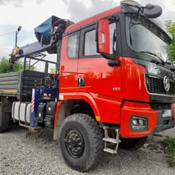 Коммерческие Грузовики KG* на шасси Shacman SX3258 6x6 Бортовой с КМУ - 2