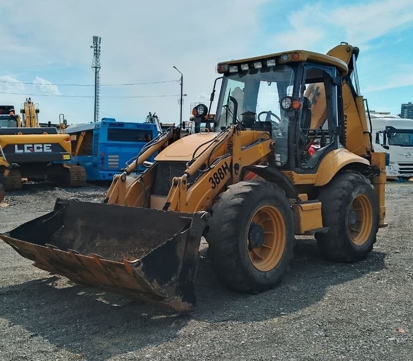 Shanmon 388 Экскаватор-погрузчик - 1