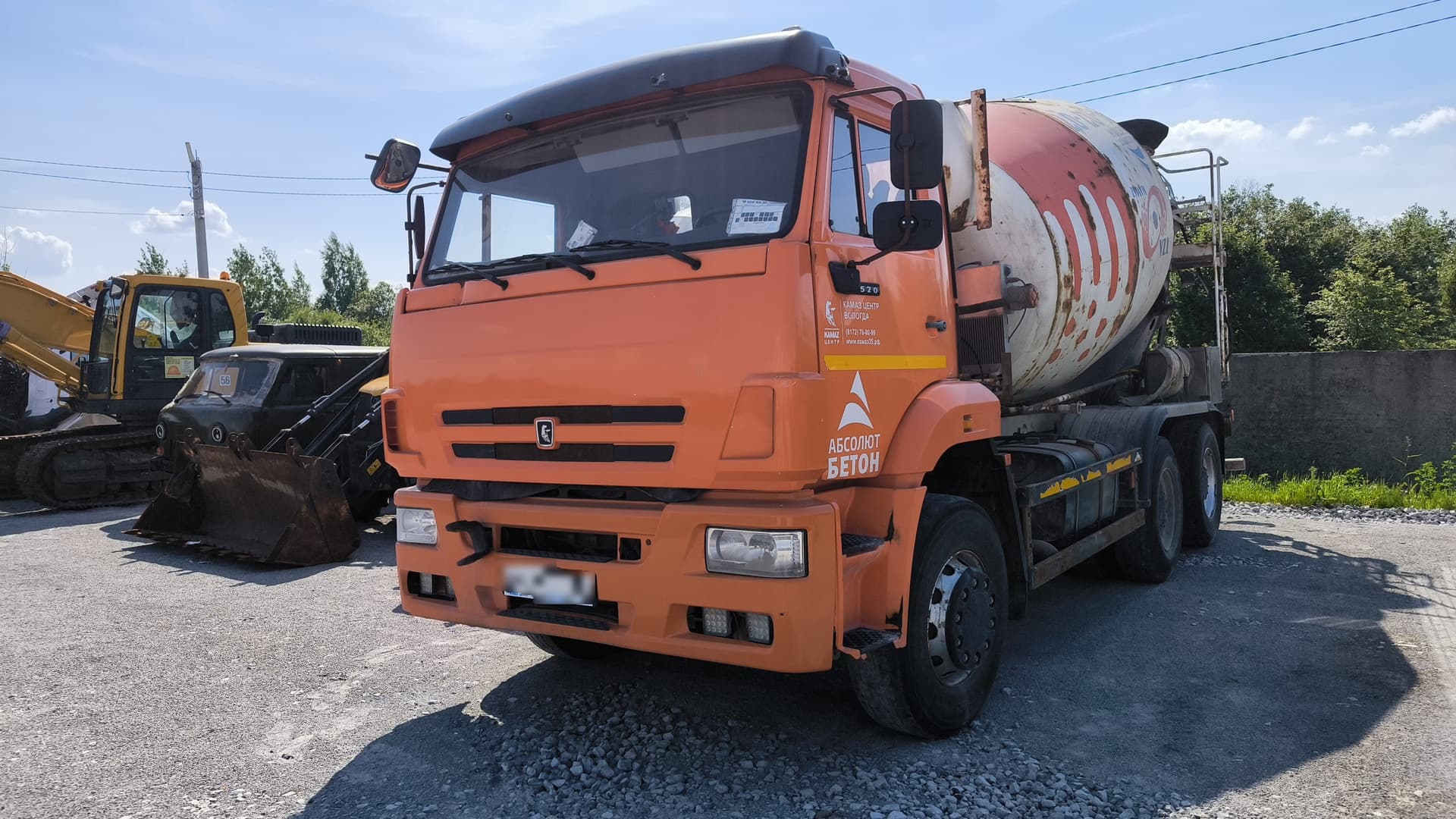 Камаз 6520 6x4 Автобетоносмеситель - 1