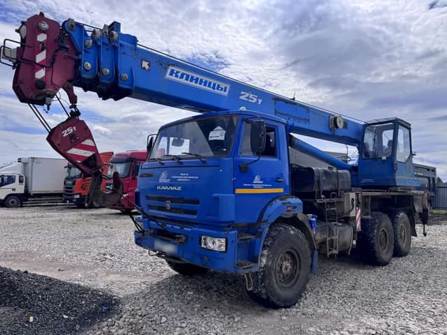 Галичский Автокрановый Завод (Гакз) КС-55713*на шасси КамАЗ 43118 6x6 Автокран - 1