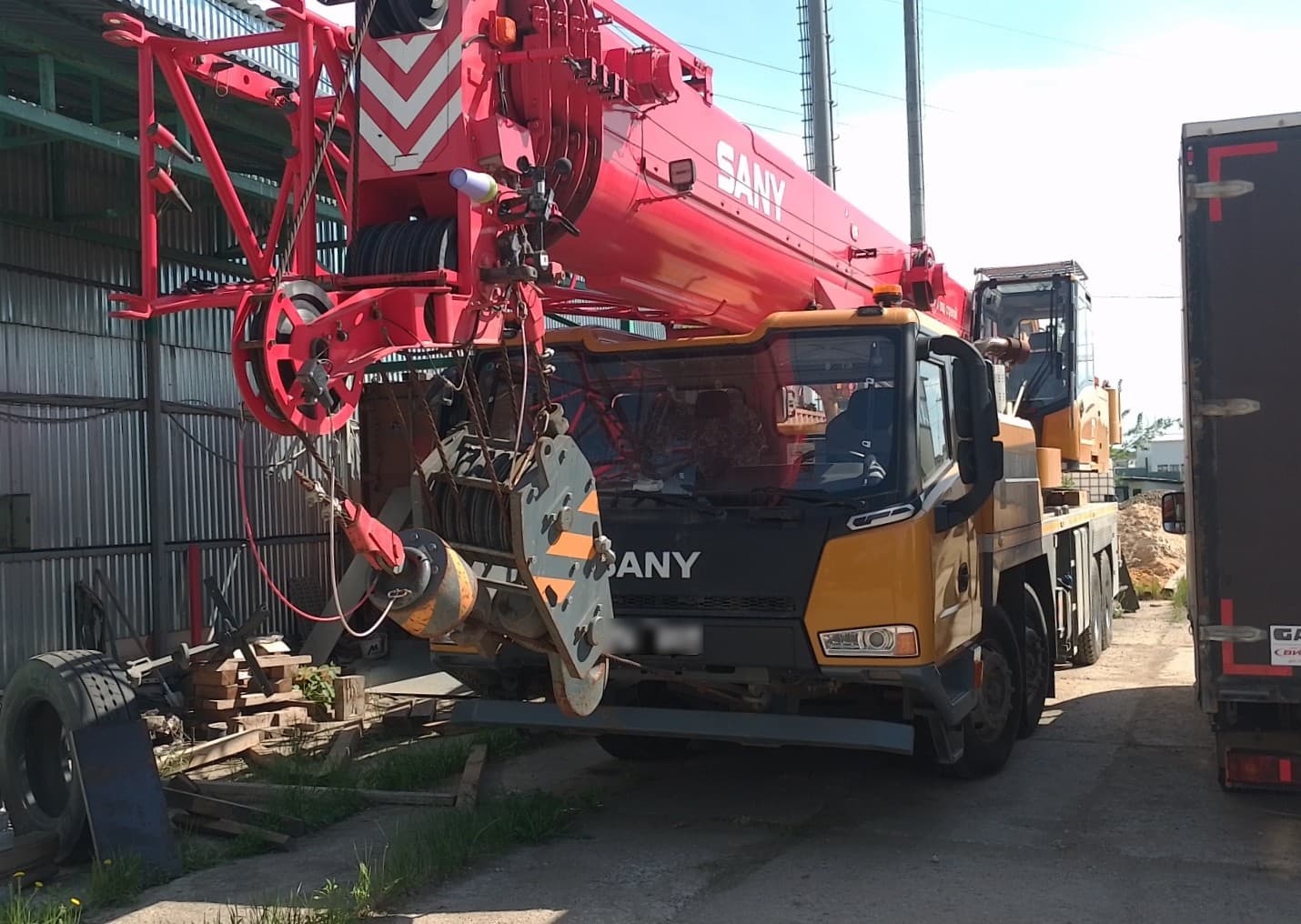 Sany STC 8X4 Автокран - 1