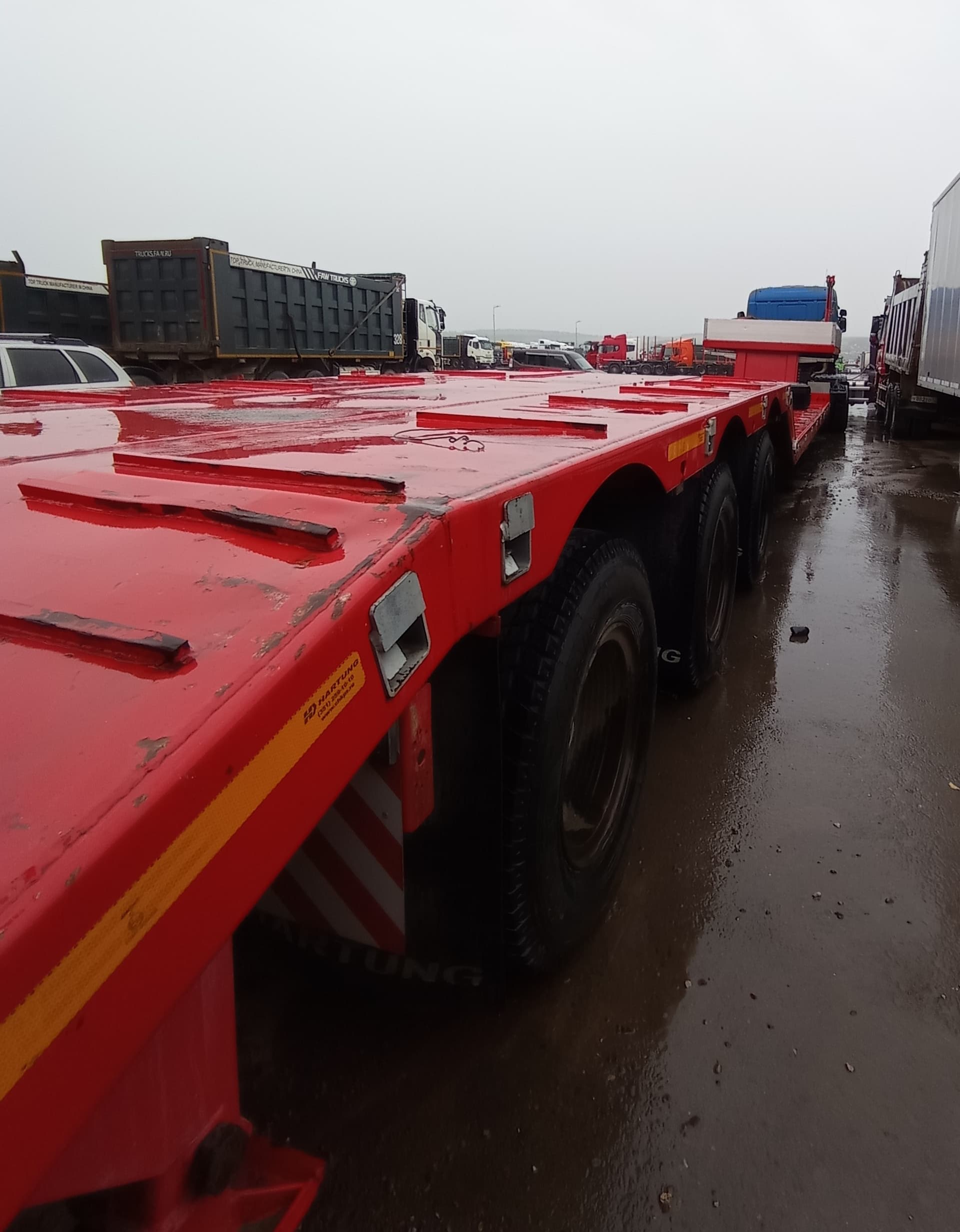 Hartung 9430* Полуприцеп тяжеловоз 3 оси - 3