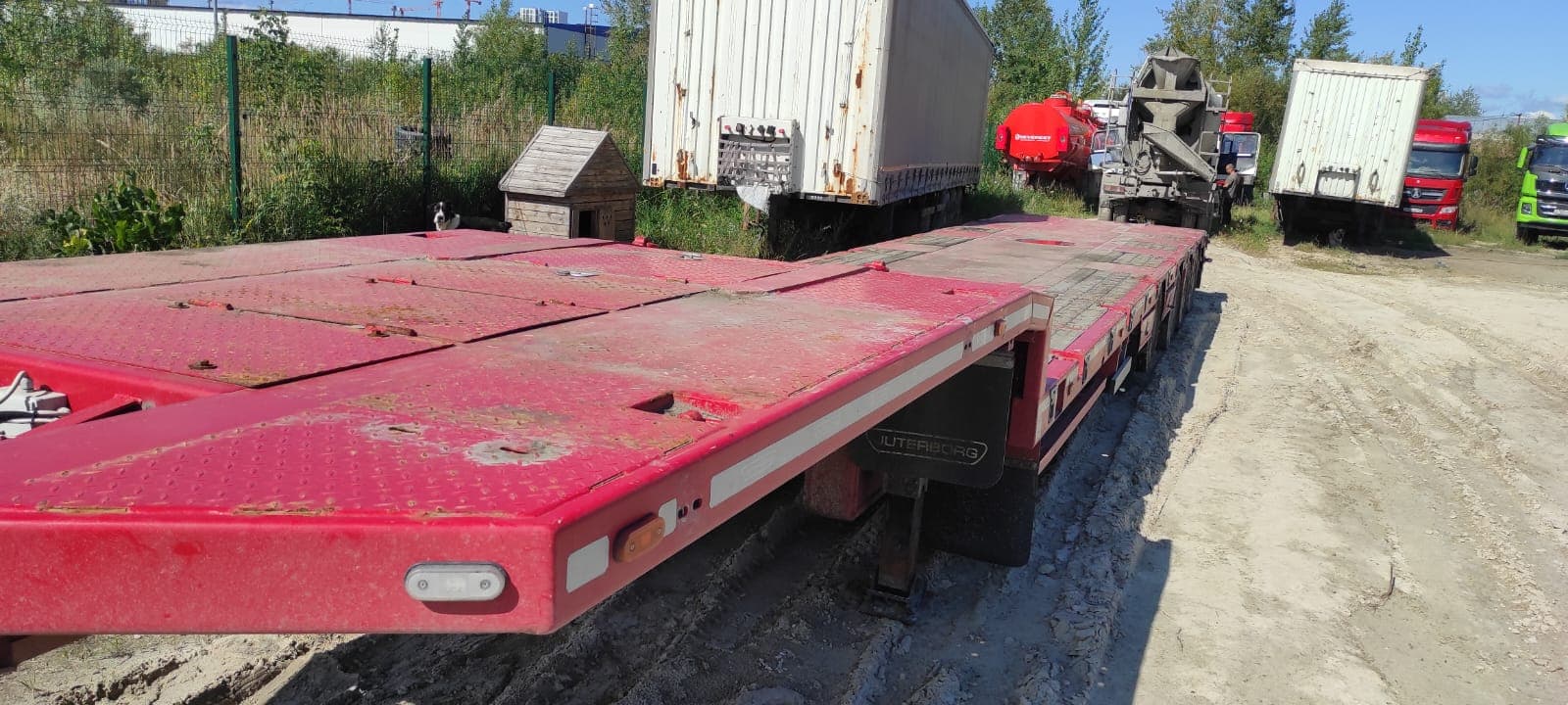 Ютерборг 9852* Полуприцеп тяжеловоз 4 оси - 1