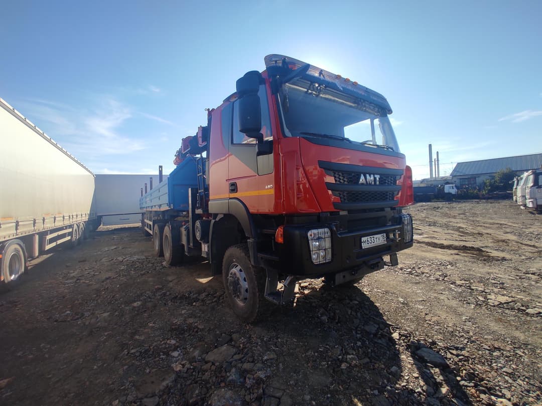 Амт N.v. 6329* 6X6 Седельный тягач с КМУ - 2