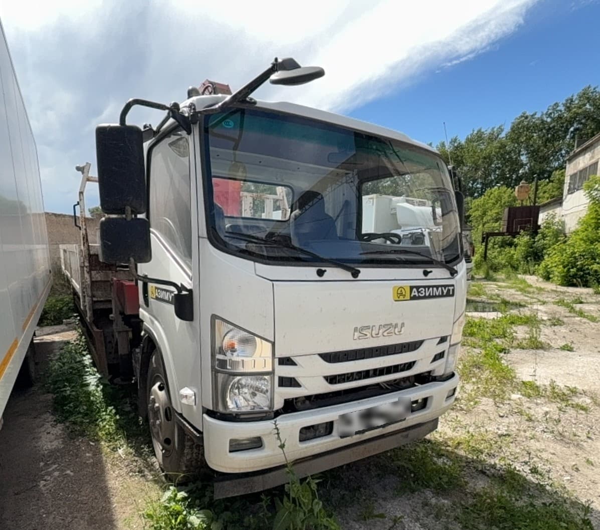 ISUZU ELF 12 4x2 Бортовой с КМУ - 2