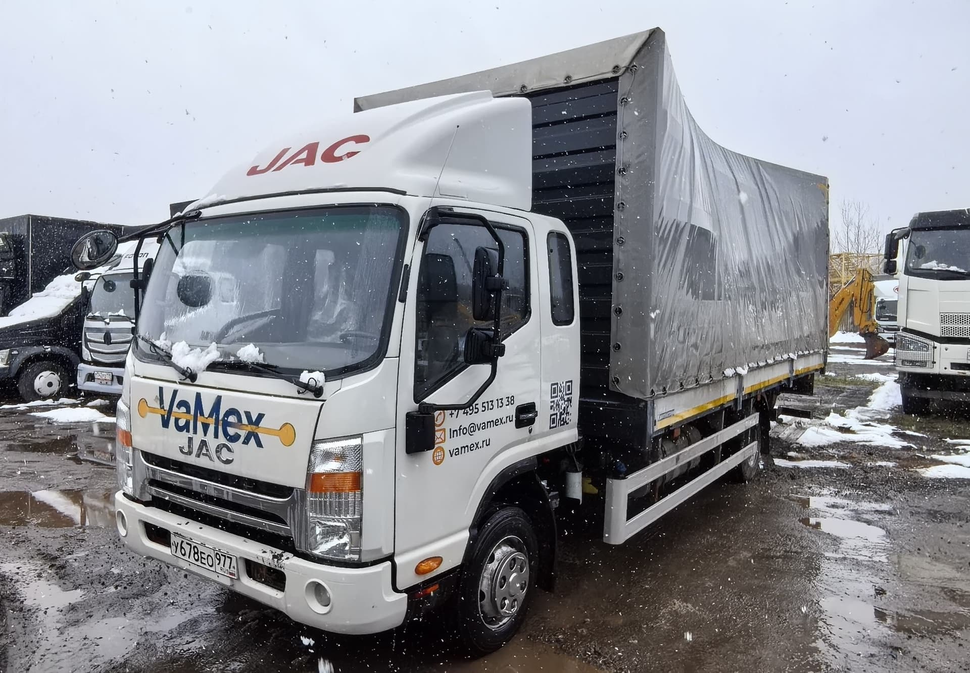 Ттм-Центр АБ-73* на шасси JAC N90 4x2 Бортовой (Евроборт) - 1