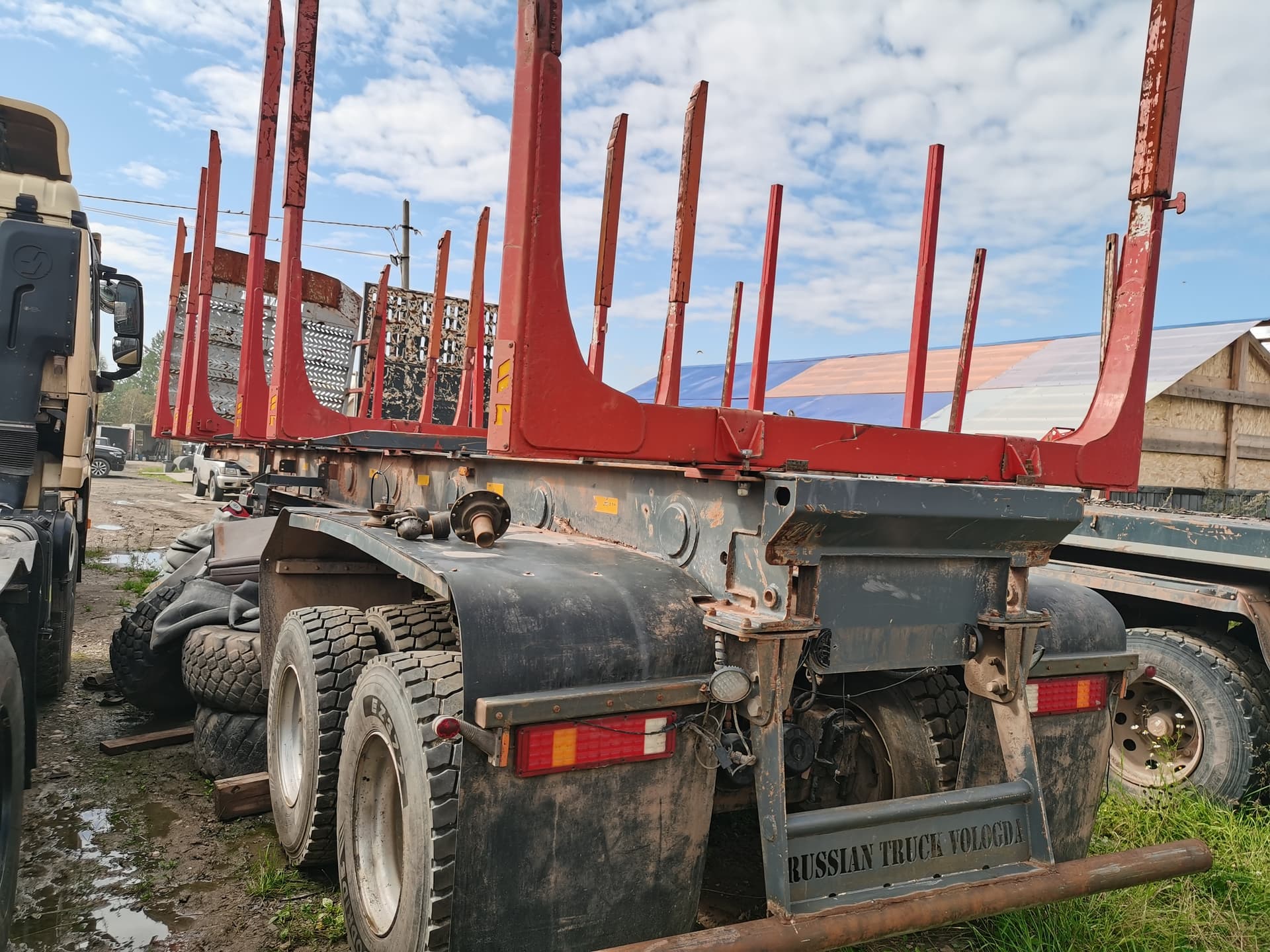 Русский Грузовик 9341* Полуприцеп сортиментовоз - 4