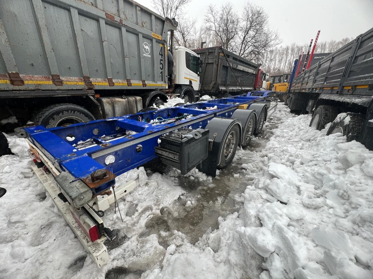 Kassbohrer MULTICONT Полуприцеп Контейнеровоз 3 оси - 3