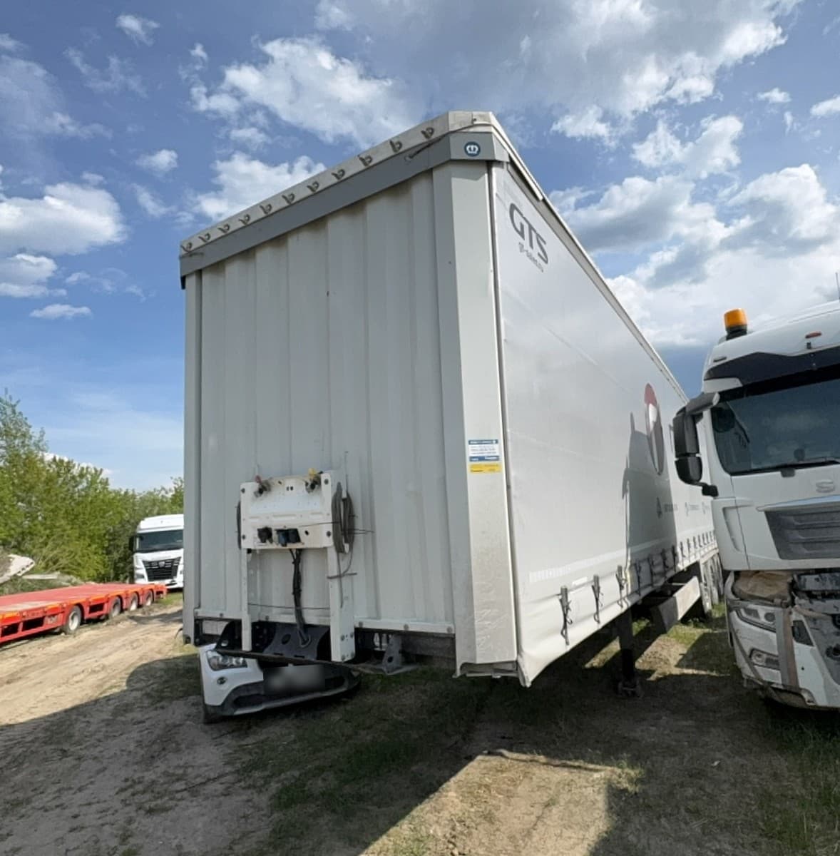 Krone SD Полуприцеп шторный - 1