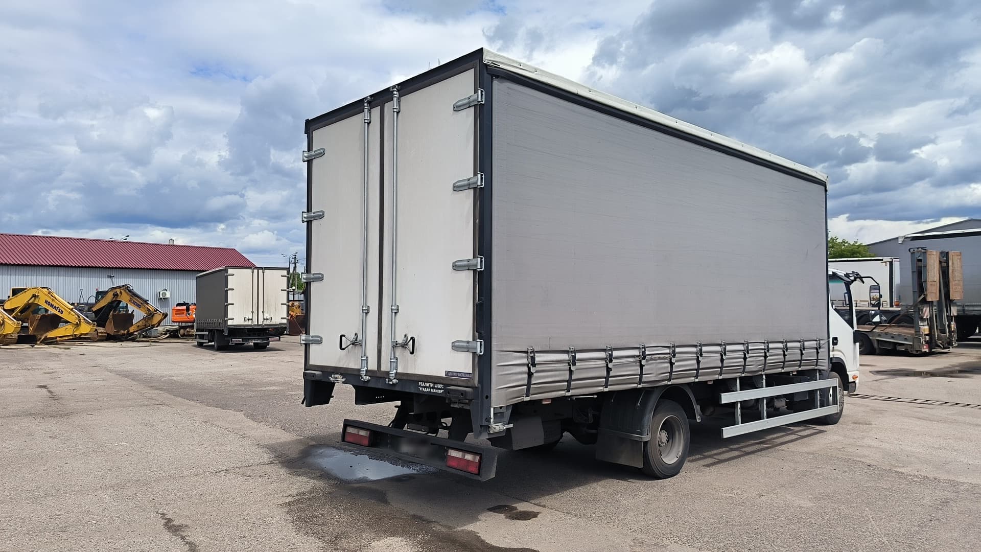 Ттм-Центр АБ-73* на шасси JAC N90 4x2 Бортовой (Евроборт) - 3