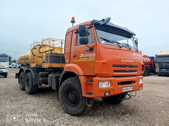 Завод Паровых Установок Юнистим 7088* на шасси КамАЗ 43118 6x6 Установка насосная для кислотной обработки скважин - 2