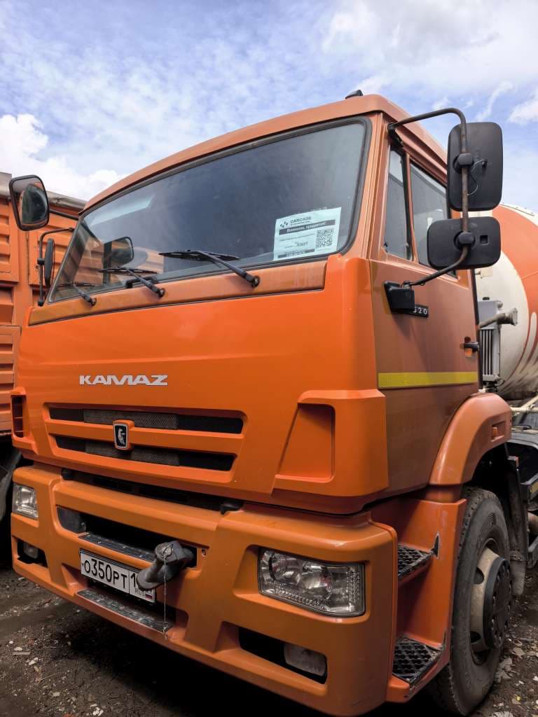 Камаз 6520 6x4 Автобетоносмеситель - 1