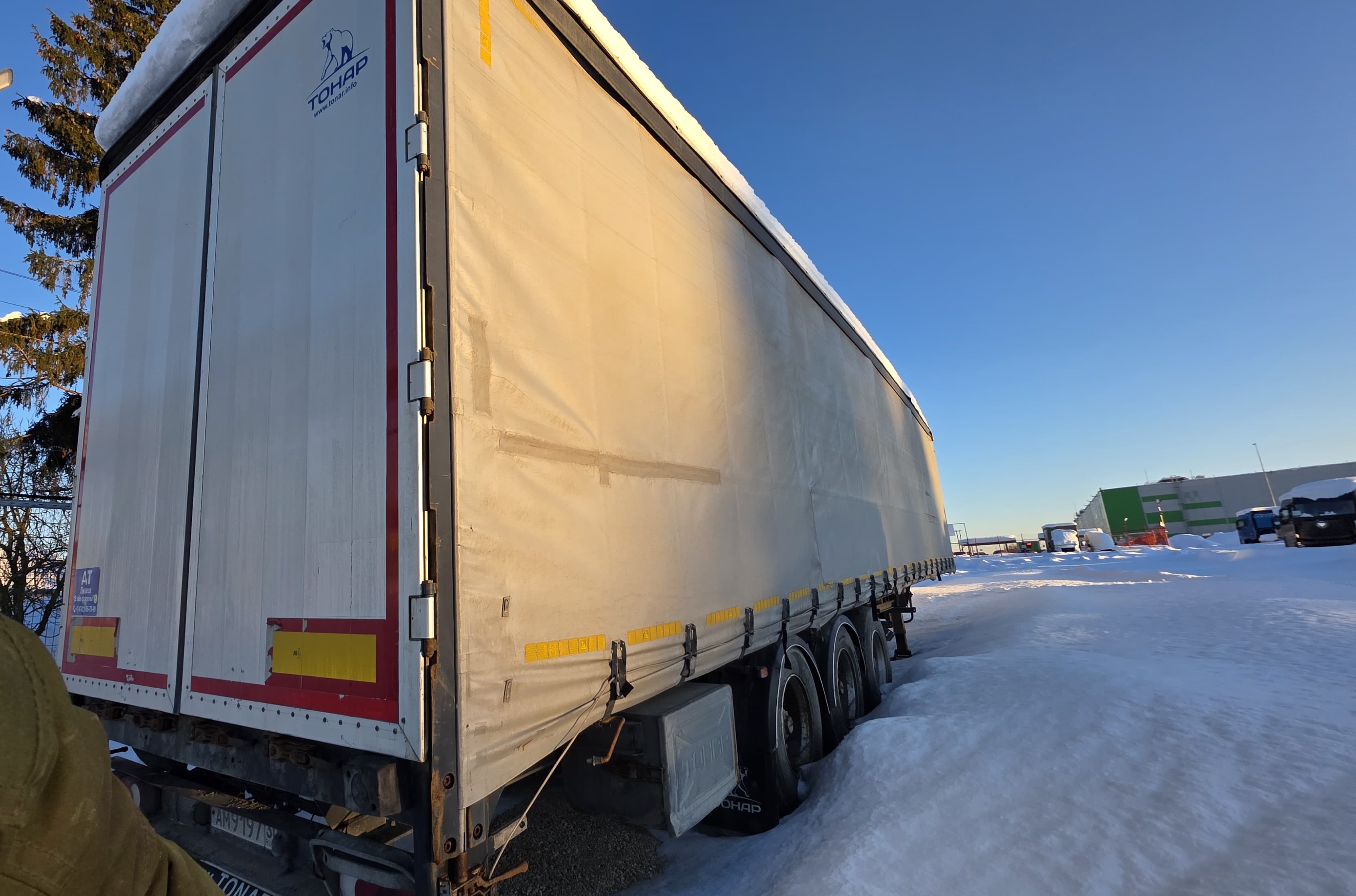 Тонар 9888* Полуприцеп шторный - 3