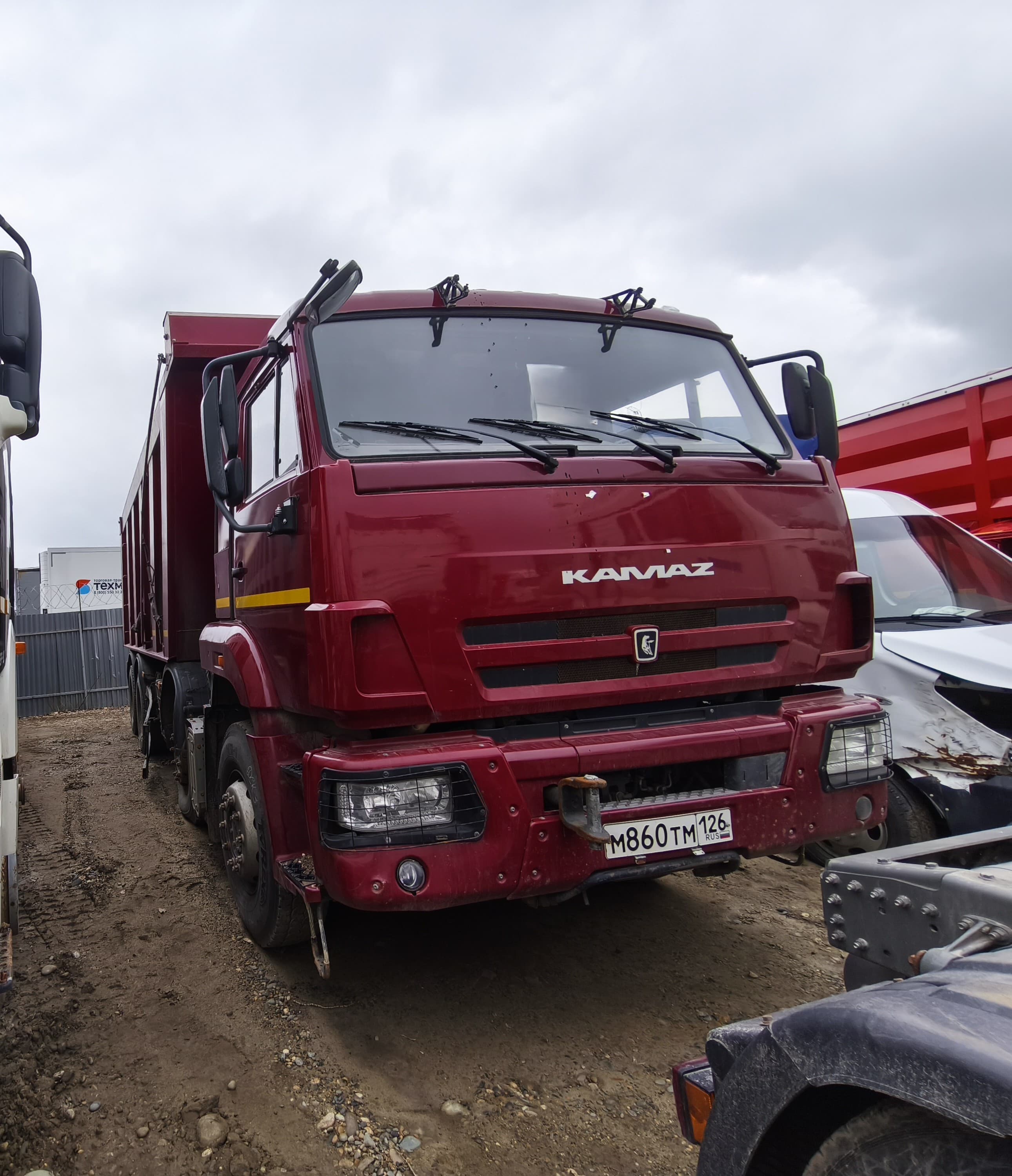 Камаз 65201 8x4 Самосвал - 2