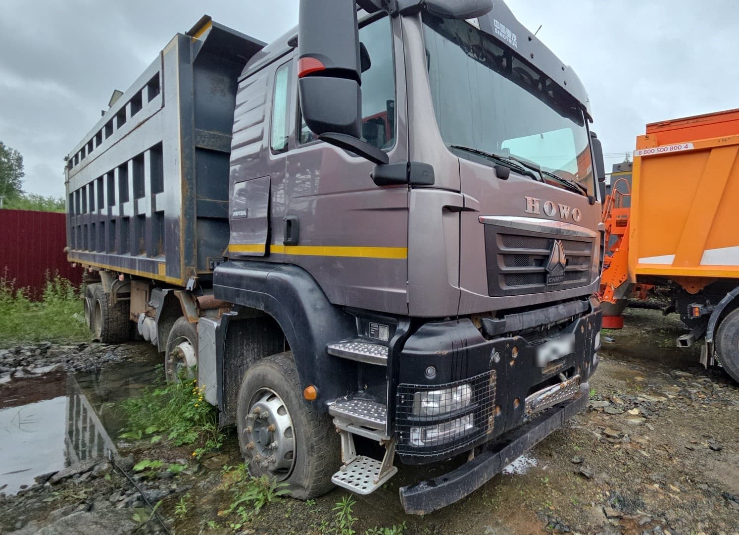 Howo T5G 8x4 Самосвал - 2