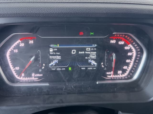 Тктд 5347* на шасси Shacman SX4258 6x6 Седельный тягач с КМУ - 6