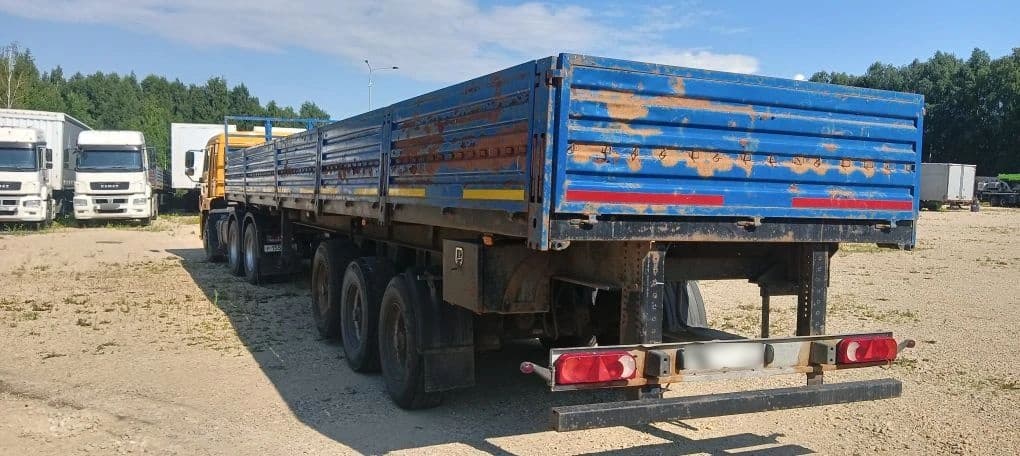 Туймазинский Завод Автобетоновозов 5885* Полуприцеп бортовой - 3
