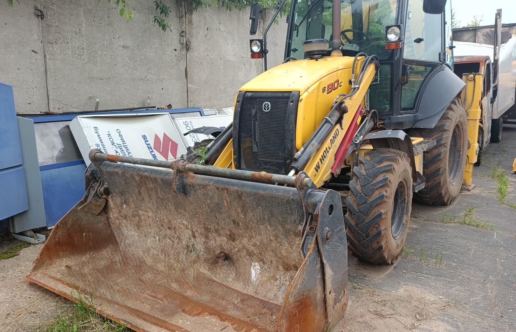 New Holland B80B Экскаватор-погрузчик - 1