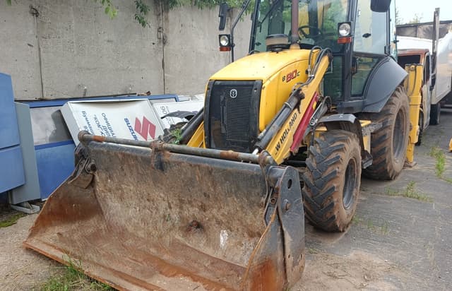New Holland B80B Экскаватор-погрузчик - 1