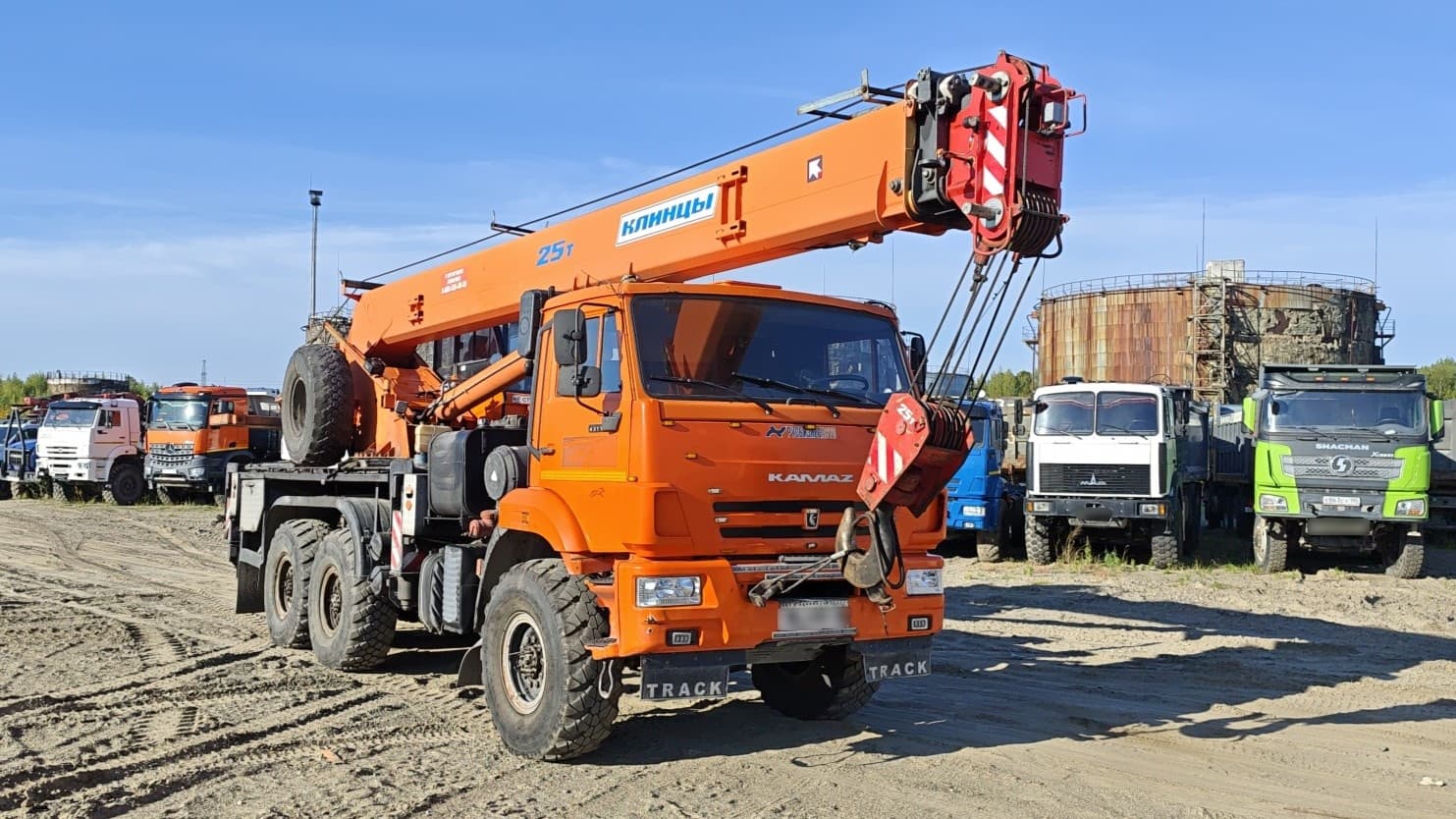 Клинцовский Автокрановый Завод (Каз) КС-55713* на шасси КАМАЗ 43118 6x6 Автокран - 2