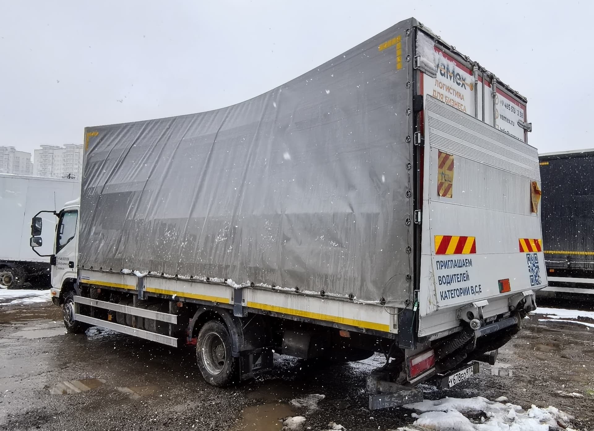 Ттм-Центр АБ-73* на шасси JAC N90 4x2 Бортовой (Евроборт) - 4