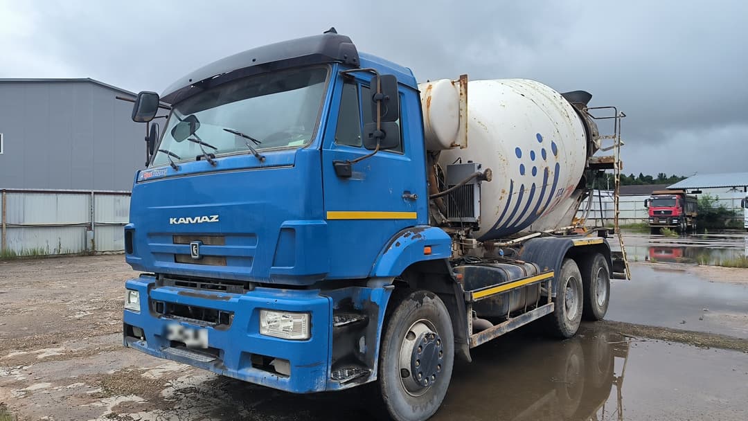 Камаз 6520 6x4 Автобетоносмеситель - 1